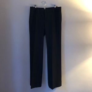 Black Wool Trousers